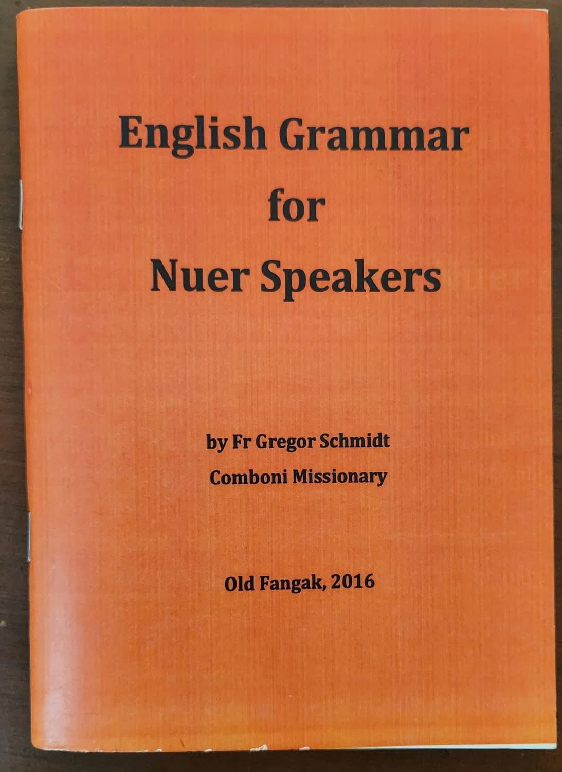 Cover of English Grammar for Nuer Speakers